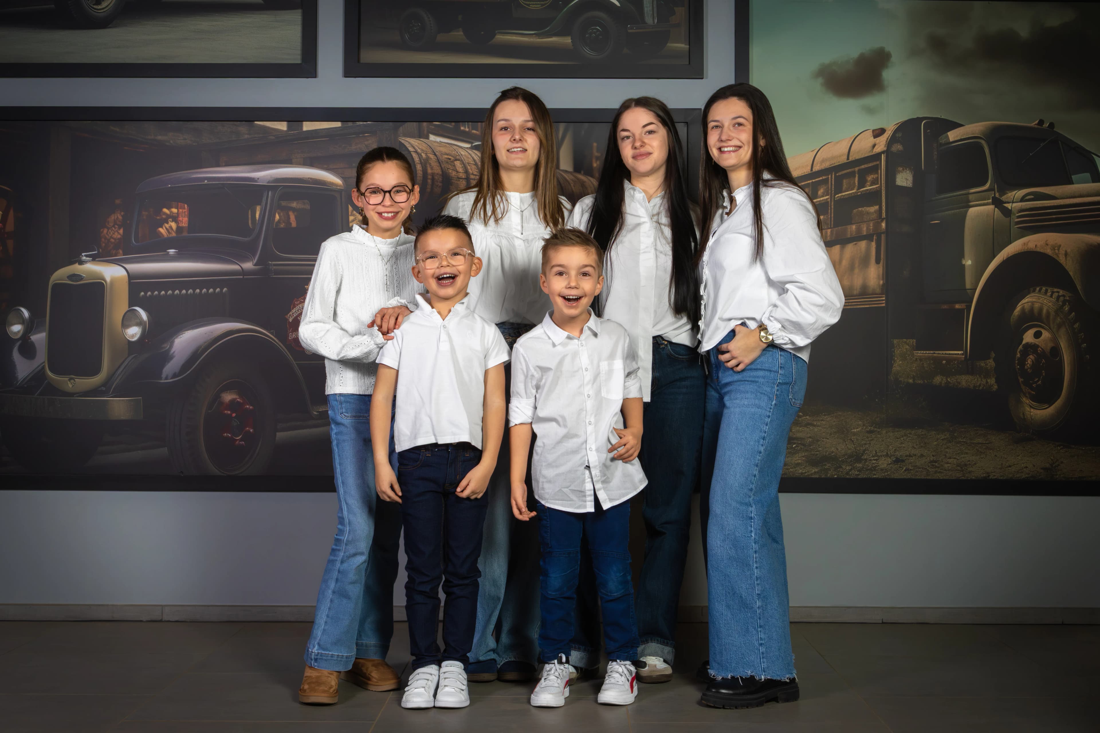 Portrait en studio